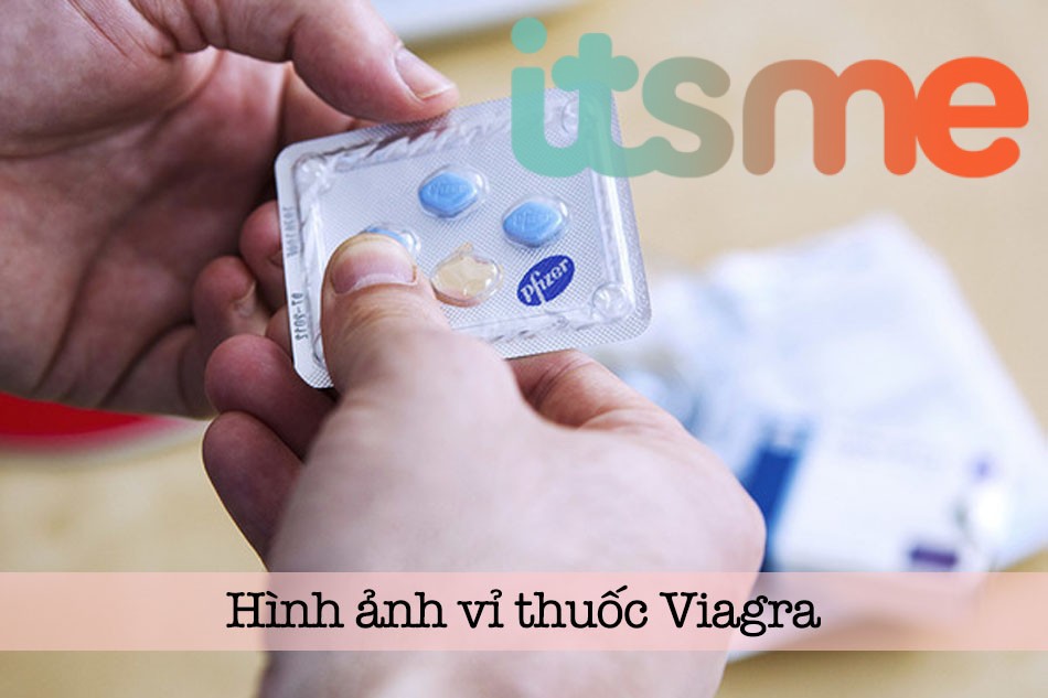 Hình ảnh vỉ thuốc Viagra